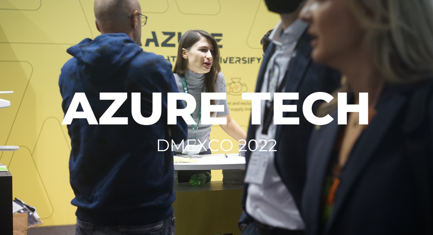 Azure Tech- DMEXCO 2022 Digital Marketing Expo Review Video